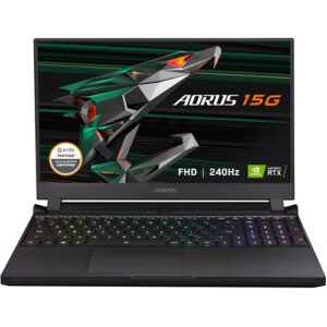 GIGABYTE Aorus 15G XC Core i7 10th Gen RTX 3070Q 8GB Graphics 15.6" 240Hz FHD Gaming Laptop