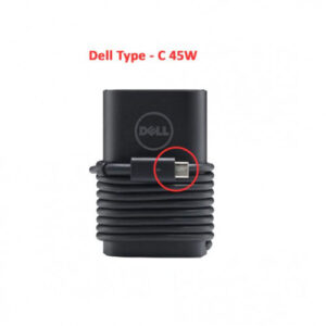 Laptop Power Charger Adapter 45W USB-Type-C for Dell