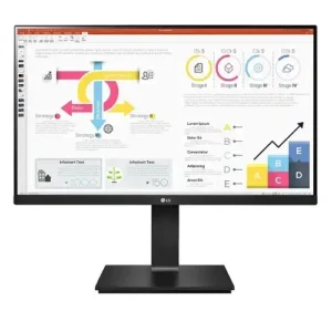 LG 24QP750-B 23.8 Inch QHD IPS Type-C Monitor