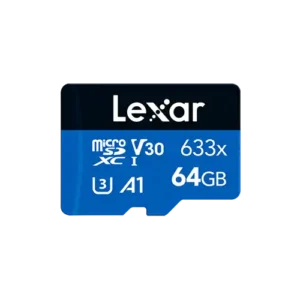 Lexar High-Performance 633x 64GB MicroSDXC UHS-I Memory Card