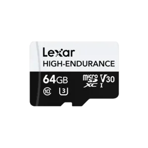 Lexar High-Endurance 64GB MicroSD UHS-I Memory Card