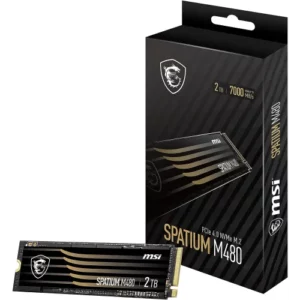 MSI SPATIUM M480 PRO 2TB PCIe 4.0 NVMe M.2 SSD