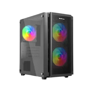 MaxGreen 5510-Mesh Mini-Tower ARGB M-ATX Gaming Case