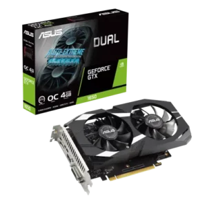 ASUS Dual GeForce GTX 1650 V2 OC Edition 4GB GDDR6 Graphics Card